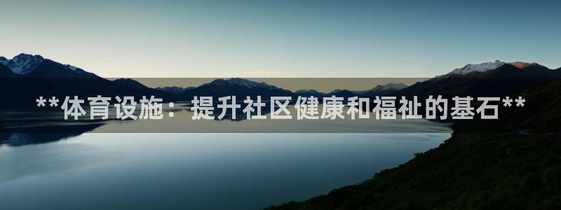 海南意昂体育3：**体育设施：提升社区健康和福祉的基