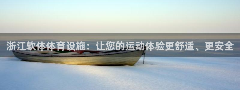 意昂3集团logo：浙江软体体育设施：让您的运动体验
